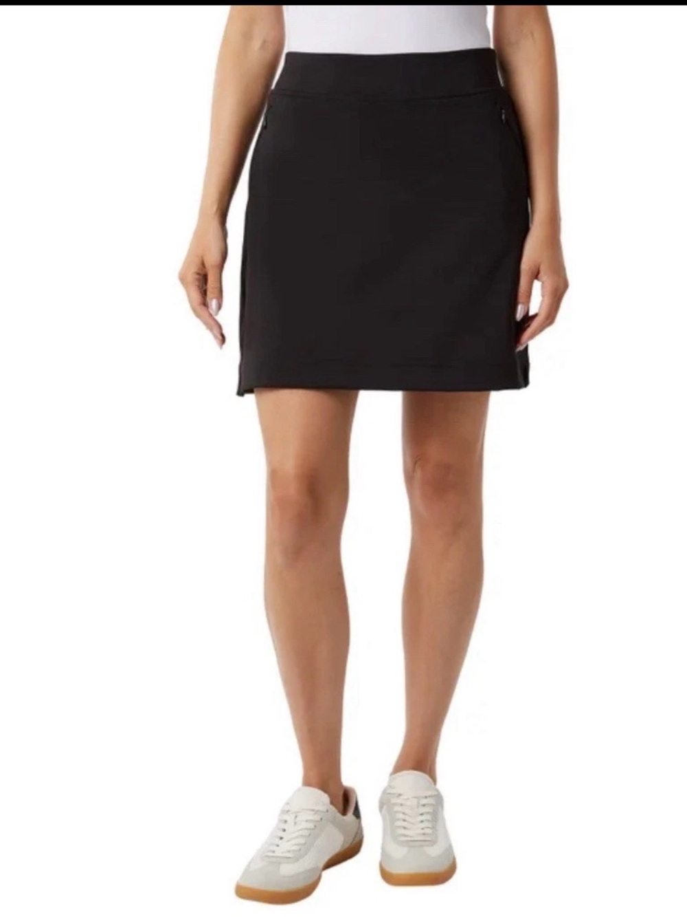 32 Degrees Black Women's Casual Stretch Skort